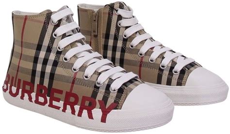 burberry high top|burberry converse high tops.